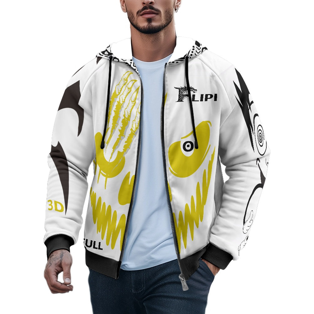 Sudadera Térmica | Capucha y Cremallera para Hombre | Moda **FLIPI FULL 3D** Disfruta - 2025 | Manga Larga, Alta Calidad | Envío Gratis en **FLIPISHOP.COM**