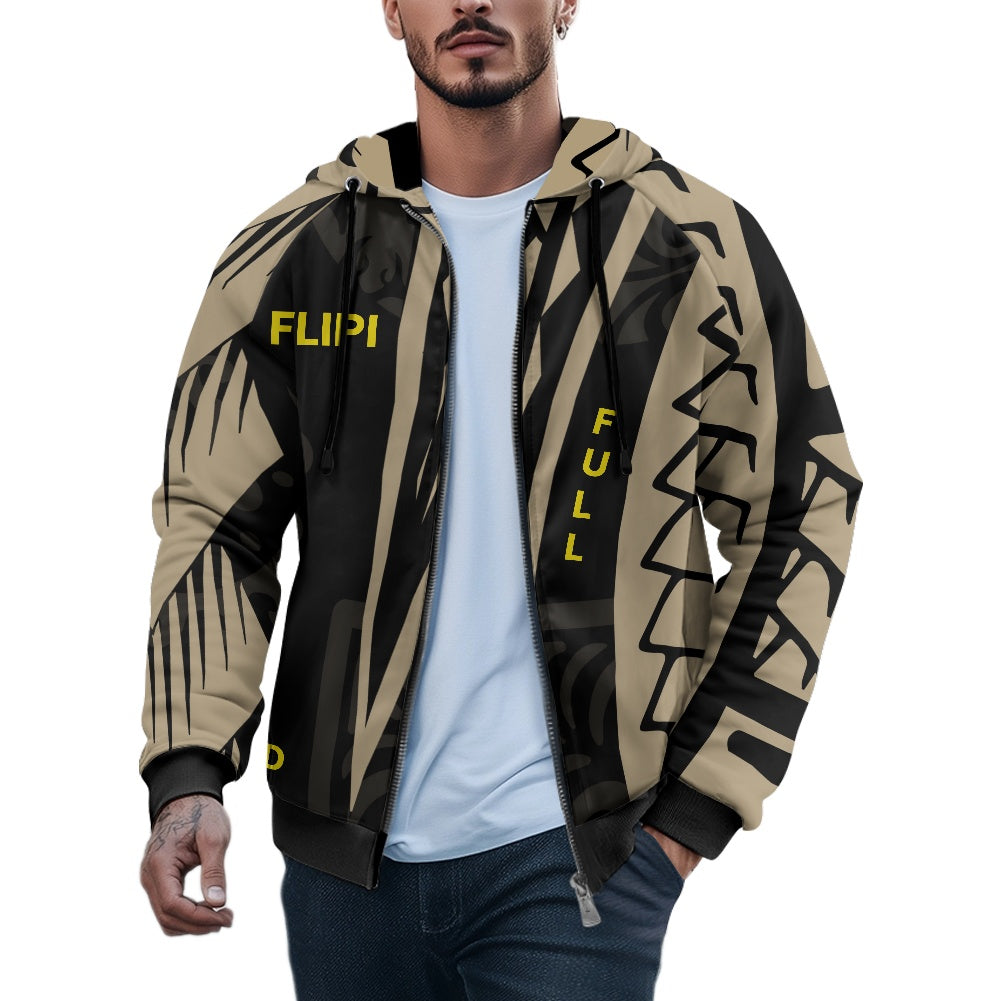 Sudadera Térmica | Capucha y Cremallera para Hombre | Moda **FLIPI FULL 3D** Disfruta - 2025 | Manga Larga, Alta Calidad | Envío Gratis en **FLIPISHOP.COM**