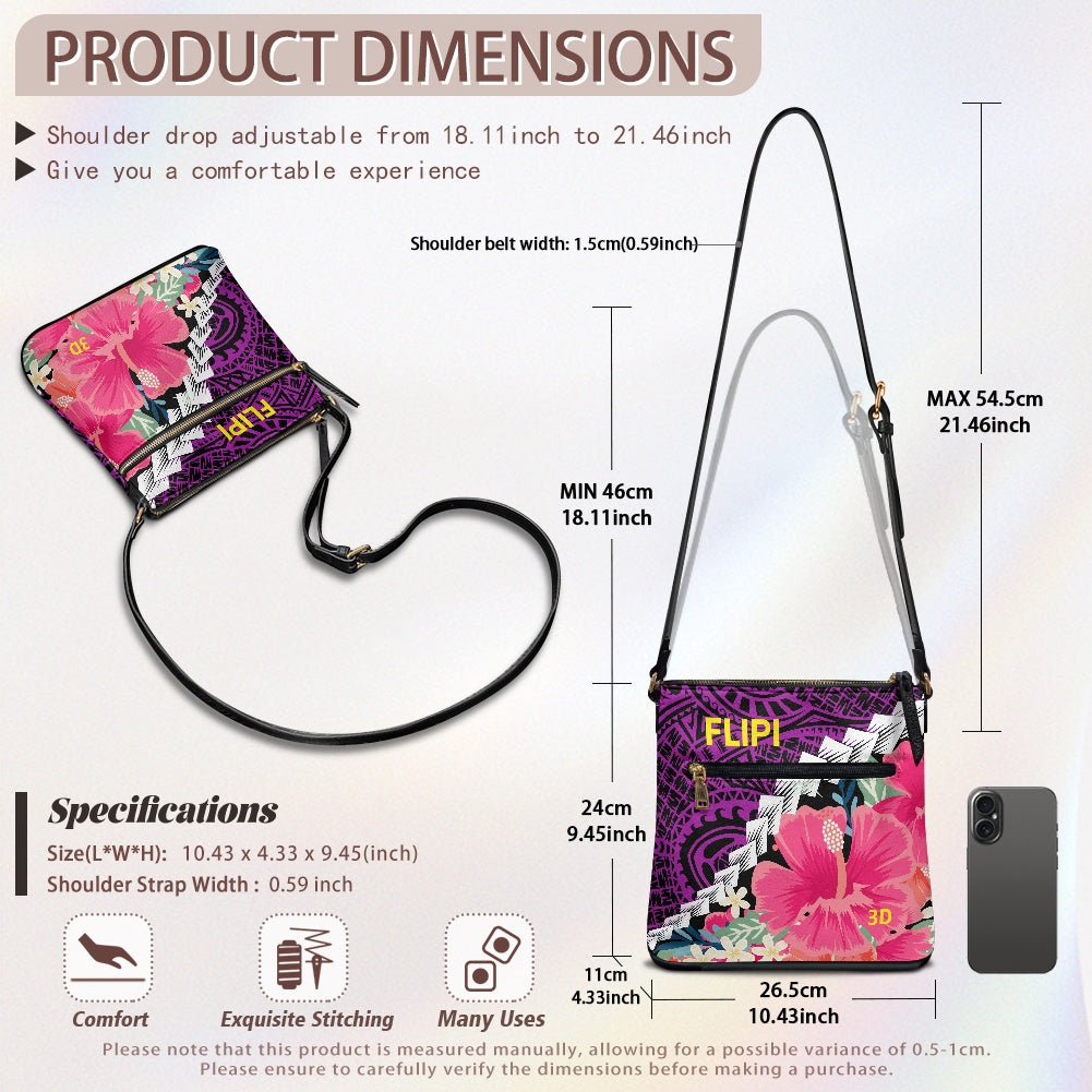 Bolso Bandolera de Piel para Mujer **FLIPI FULL 3D** | Moda 2025 | Envío Gratis en **FLIPISHOP.COM**