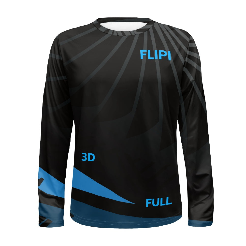 Camiseta Térmica Manga Larga Hombre **FLIPI FULL 3D** | Diseño Moderno - 2025 - Alta Calidad | Envío Gratis en **FLIPISHOP.COM**