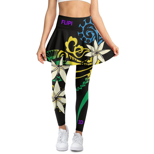 Falda Pantalón de yoga para mujer moda-2024-Otoño, Ropa deportiva nuevos diseños 3D FLIPI . Envíos 0.00 $.