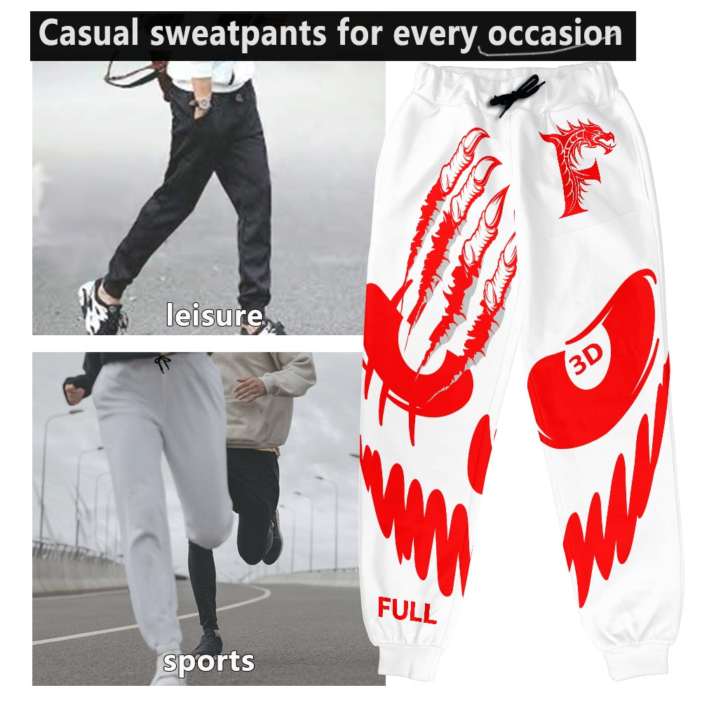 Pantalones Deportivos Chándal Térmico Unisex **FLIPI FULL 3D** | Moda Versátil - 2025 | Comodidad y Estilo para el Uso Diario | Envío Gratis **FLIPISHOP.COM**