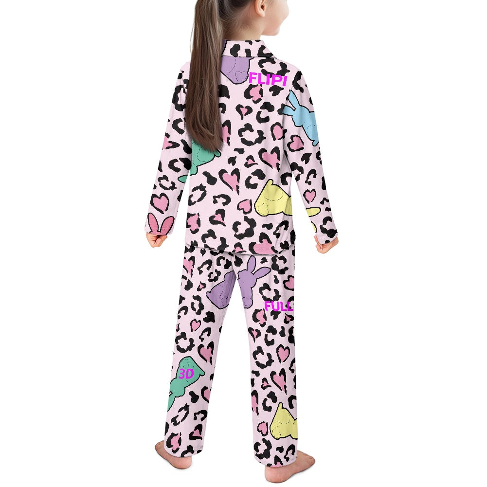 Conjunto de pijama | Manga Larga con Botones para Niños Unisex **FLIPI FULL 3D** | Comodidad Nocturna | Envíos Gratis **FLIPISHOP.COM**