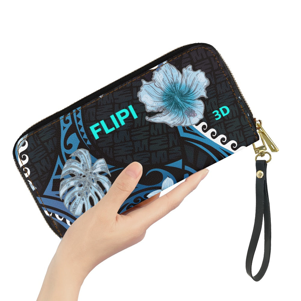 Cartera con Cordón de Cuero Genuino - 2025 -**FLIPI FULL 3D**| Diseño Elegante y Funcional | Envío Gratis en **FLIPISHOP.COM**