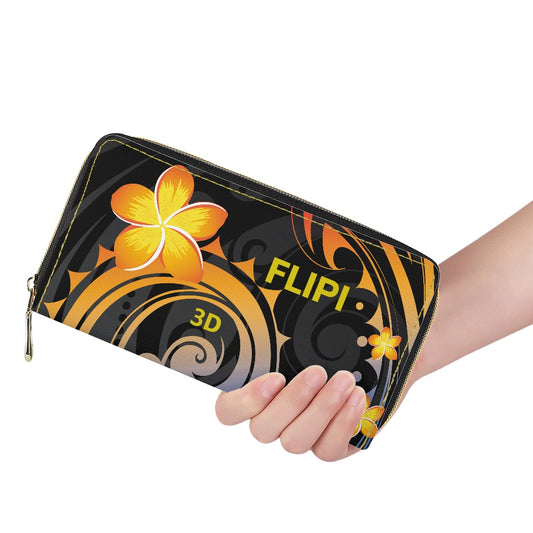 Cartera de PU con Cremallera de Nylon |Moda - 2025 - **FLIPI FULL 3D** | Estilo y Funcionalidad | Envío Gratis en **FLIPISHOP.COM**