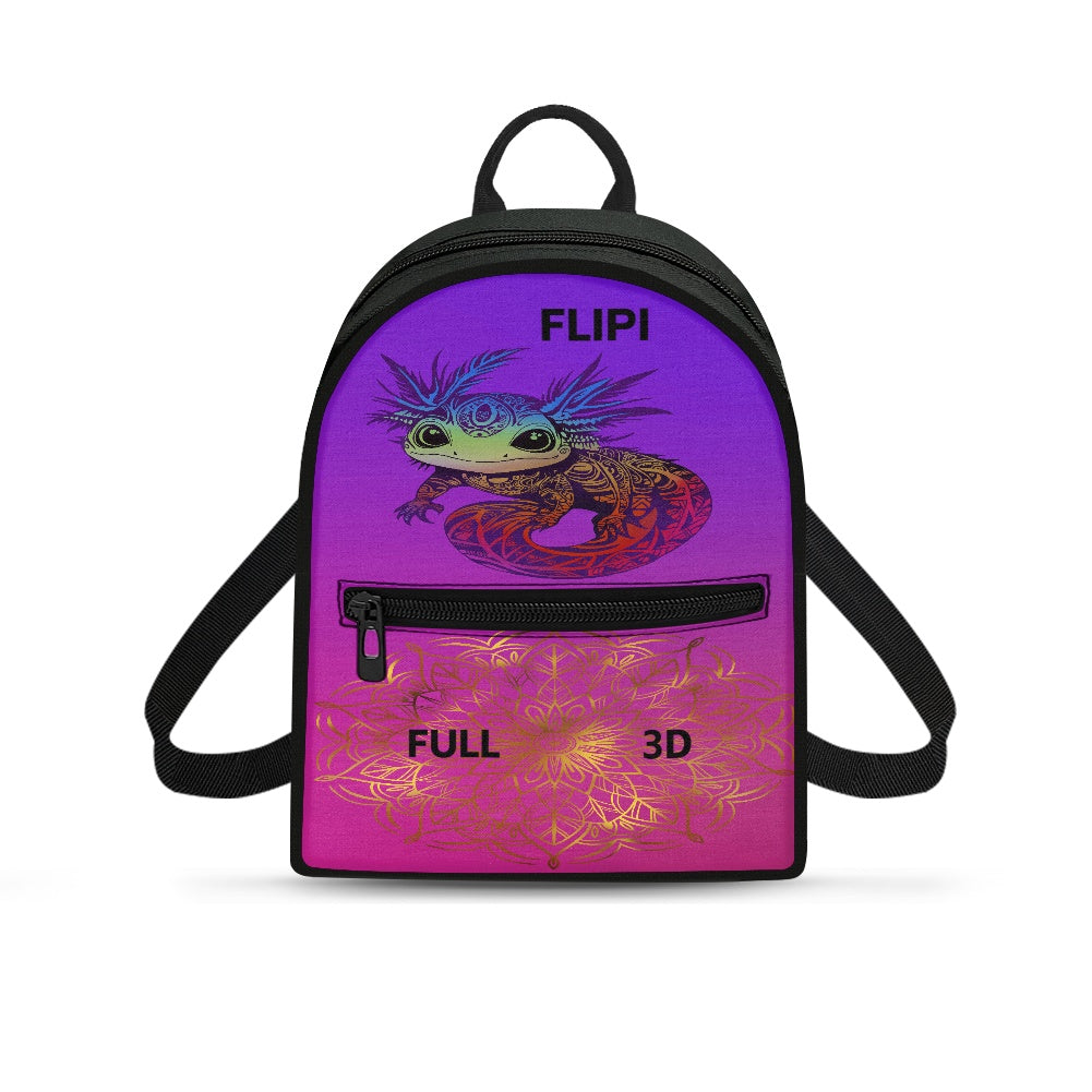 Mochila Pequeña Impermeable para Mujer **FLIPI FULL 3D** | Funcionalidad y Estilo Diario | Envíos Gratis **FLIPISHOP.COM**