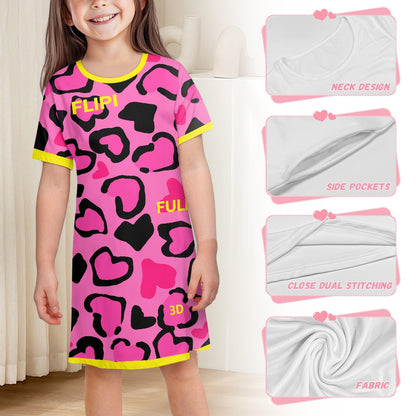 Traje de Pijama para Niñas | Conjunto Cómodo y Suave **FLIPI FULL 3D** Moda 2025 | Envíos Gratis en **FLIPISHOP.COM**