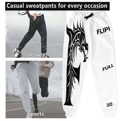 Pantalones Deportivos Chándal Térmico Unisex **FLIPI FULL 3D** | Moda Versátil - 2025 | Comodidad y Estilo para el Uso Diario | Envío Gratis **FLIPISHOP.COM**