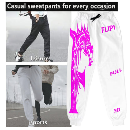 Pantalones Deportivos Chándal Térmico Unisex **FLIPI FULL 3D** | Moda Versátil - 2025 | Comodidad y Estilo para el Uso Diario | Envío Gratis **FLIPISHOP.COM**