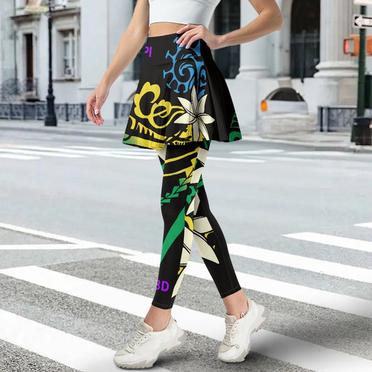 Falda Pantalón de Yoga para Mujer | Moda 2025 - Nuevos Diseños **FLIPI FULL 3D** | Envío Gratis**FLIPISHOP.COM**