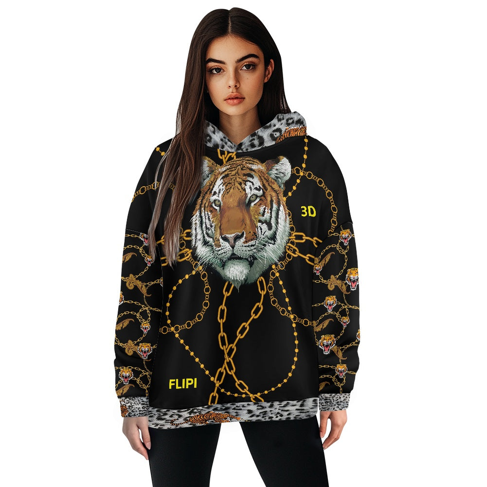 Sudadera Térmica Holgada con Capucha | Moda Mujer 2025 - Nuevos Diseños de **FLIPI FULL 3D** | Envío Gratis**FLIPISHOP.COM**