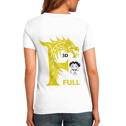 Camiseta Blanca Algodón Personalizadas **FLIPI FULL 3D** | Moda 2025 | Envío Gratis en **FLIPISHOP.COM**