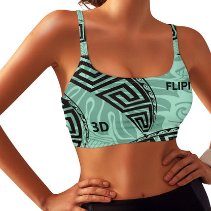 Tops, Sujetadores deportivos para mujer nuevos diseños moda 3D FLIPI, Versátil y LLamativa, Uso diario, Envío 0.00 $