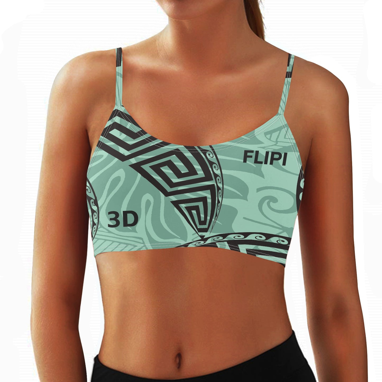 Tops, Sujetadores deportivos para mujer nuevos diseños moda 3D FLIPI, Versátil y LLamativa, Uso diario, Envío 0.00 $