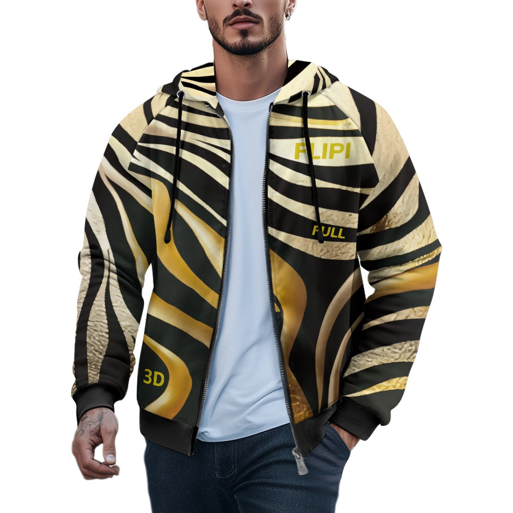 Sudadera Térmica | Capucha y Cremallera para Hombre | Moda **FLIPI FULL 3D** Disfruta - 2025 | Manga Larga, Alta Calidad | Envío Gratis en **FLIPISHOP.COM**